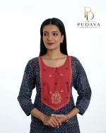 Ajrakh Print Cotton Kurti
