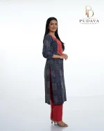 Ajrakh Print Cotton Kurti - Image 3