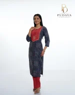 Ajrakh Print Cotton Kurti - Image 5